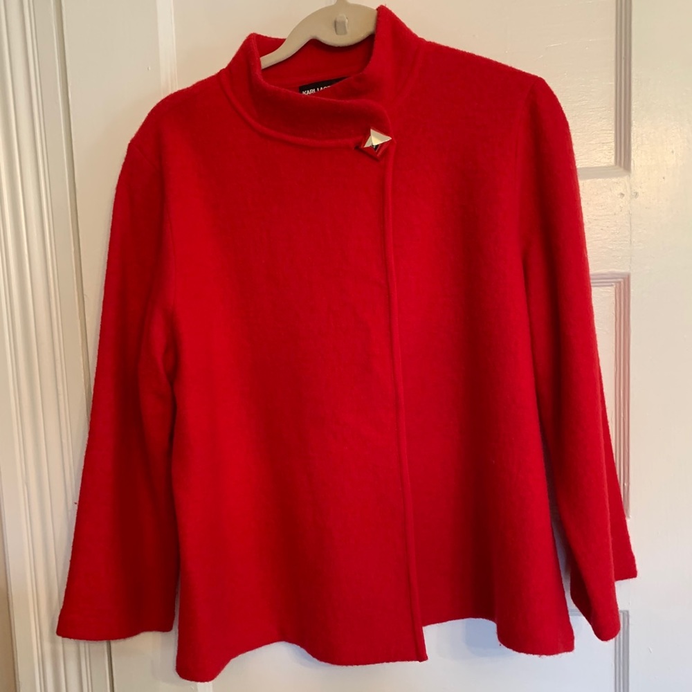 Karl Lagerfeld lightweight wool jacket
